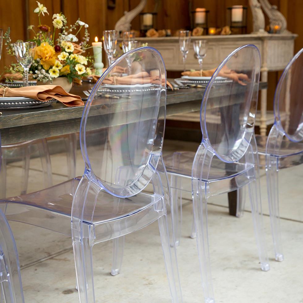 Ghost Chairs Rental at Pamela Sheehan blog