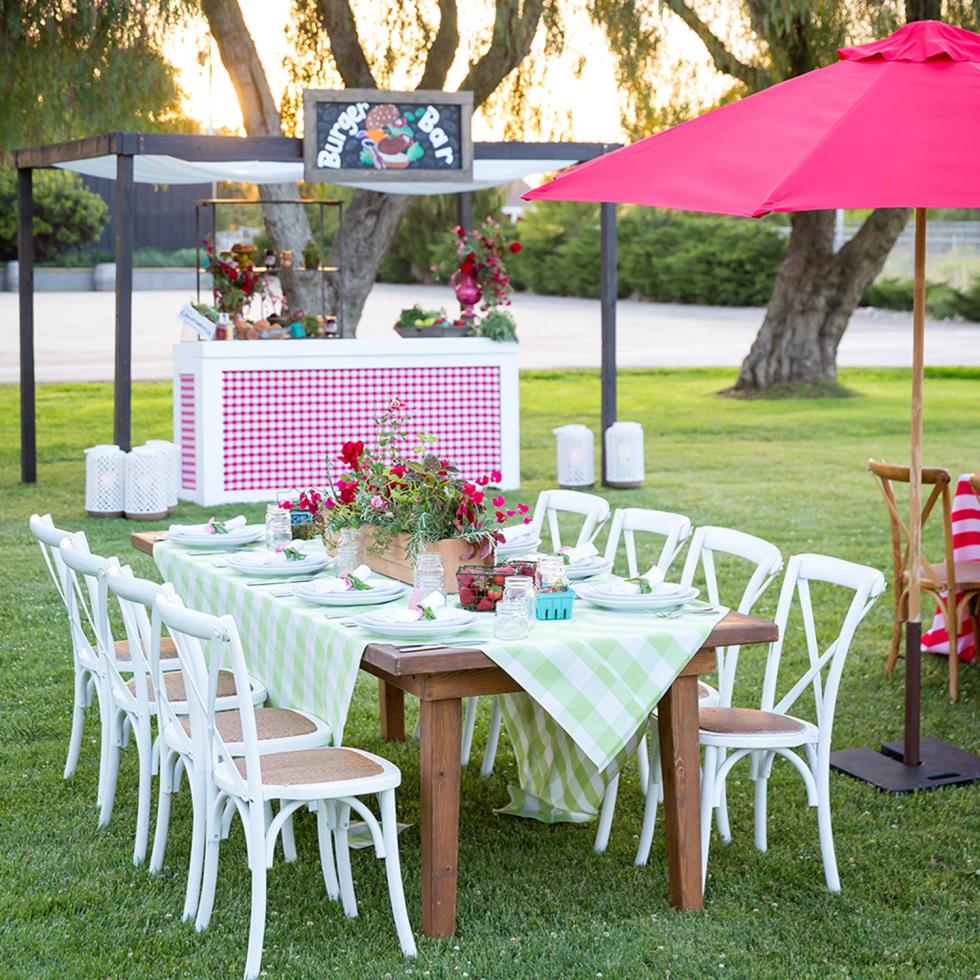 WHITE DISTRESSED BISTRO CHAIR Rentals | Bright Rentals