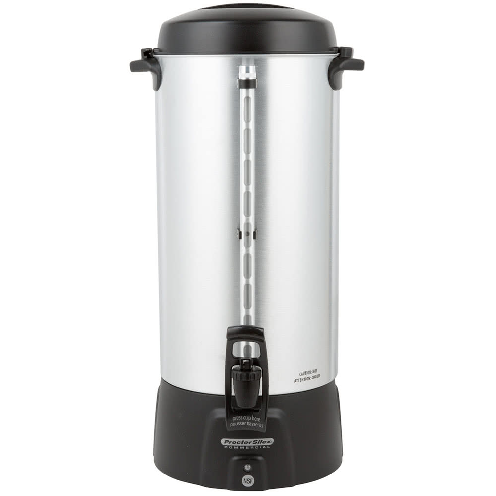 100 Cup Aluminum Coffee Maker - Party Reflections, Inc.