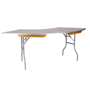 SERPENTINE+60%22+TABLE+X+30%22+H