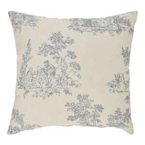TOILE+MISTY+BLUE+PILLOW