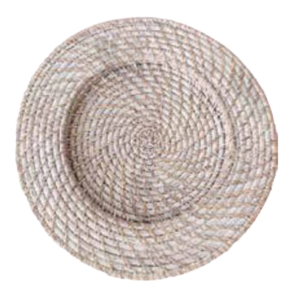 WHITE+RATTAN+CHARGER+13%22