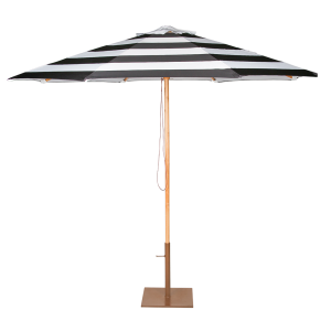 BLACK+%26+WHITE+STRIPED+9%27+MARKET+UMBRELLA