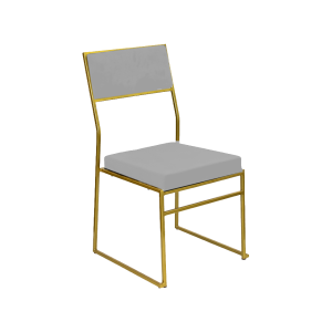 GOLD+MERO+CHAIRS+W%2f+GREY+VELVET