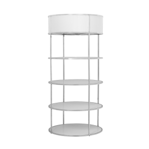 WHITE+ALDEN+ROUND+BACK+BAR
