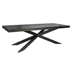 BLACK+WASH+STARBURST+TABLE+W%2f+BLACK+LEGS+8%27+X+40%22+X+30%22+H