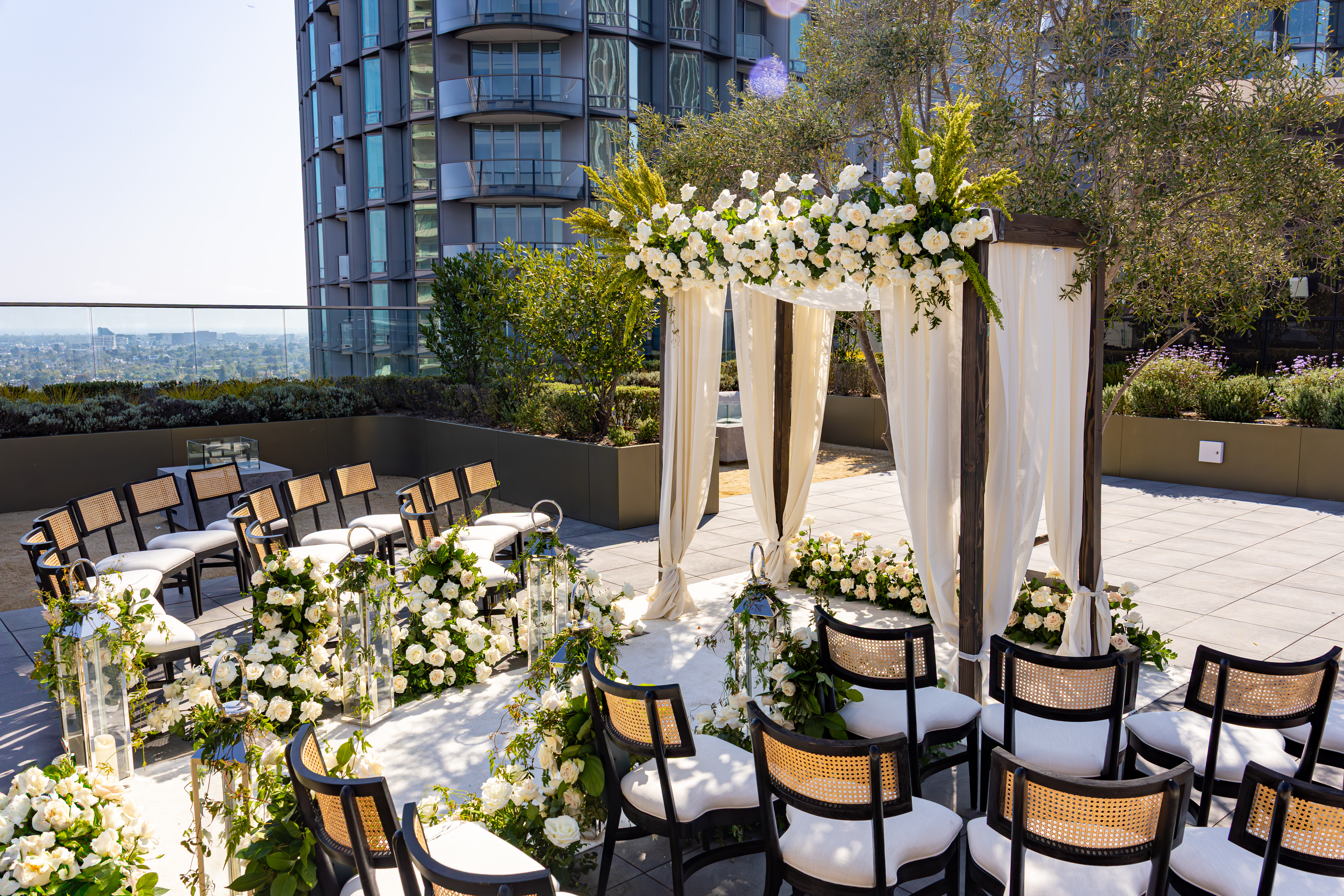 roof top la wedding